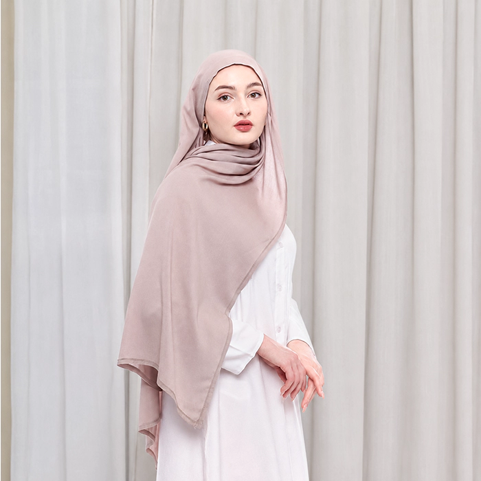 Pashmina Viscose Premium PARASNYA tampak depan